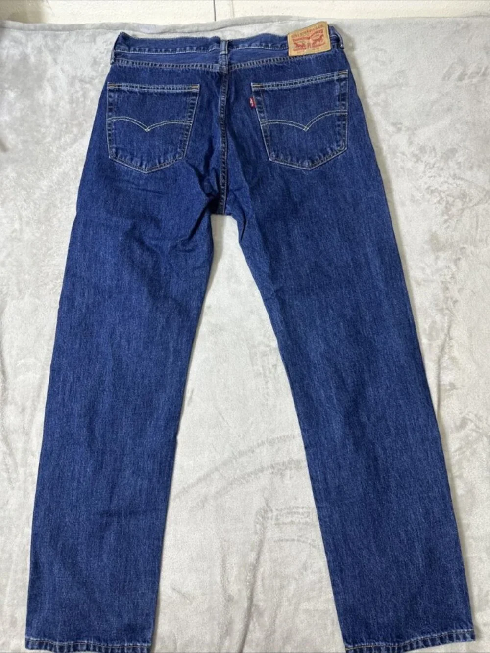 Levi’s 505 regular fit jeans men’s 36x34 dark wash straight leg